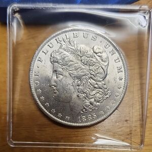 1885 O Morgan Silver Dollar Coin
